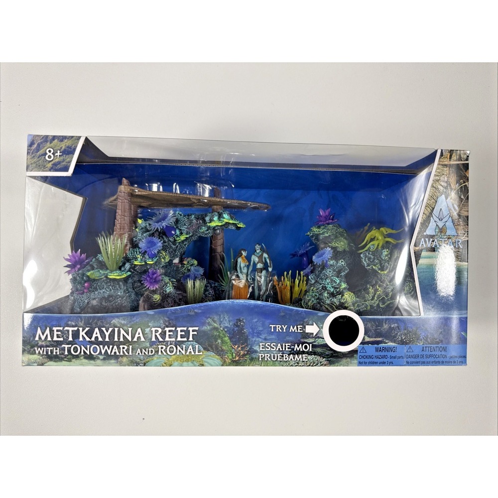 Avatar The Way of Water Metkayina Reef Playset Tonowari Ronal McFarland Toys NEW